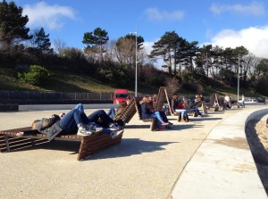 Colwyn Bay Promenade Seats